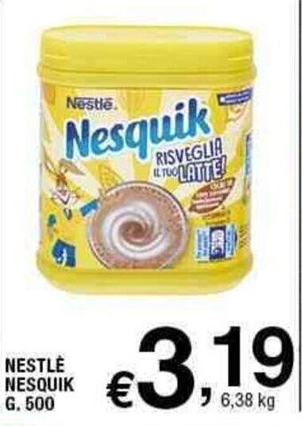 Sigma Nestlè Nesquik g.500 offerta