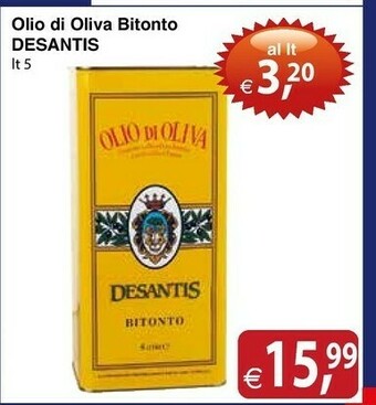 Docks Cash&Carry Desantis Olio extravergine di oliva offerta