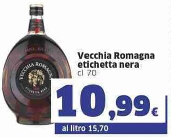 Sigma Vecchia Romagna Etichetta Nera cl 70 offerta