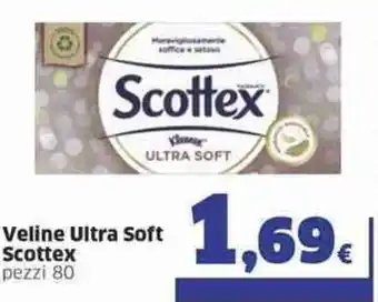 Sigma Scottex Veline Ultra Soft Pezzi 80 offerta