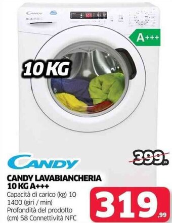Candy Lavabiancheria 10 Kg A+++