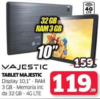Telitaly Majestic Tablet offerta