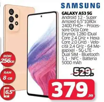 Telitaly Samsung Galaxy A53 5g offerta