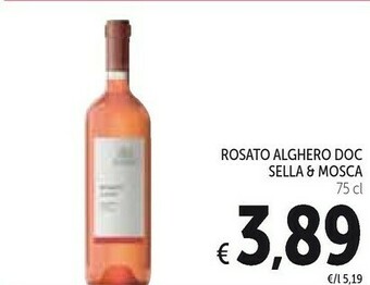 Conad Sella & Mosca Alghero - Vino Rosato 750 G(ml) offerta