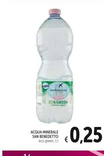 Conad San Benedetto Acqua Minerale Naturale offerta
