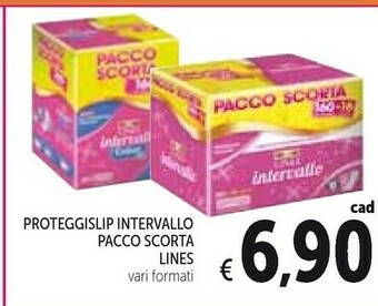 Conad Lines Proteggislip Intervallo Pacco Scorta offerta