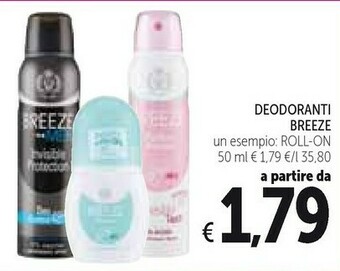 Conad Breeze Deodoranti offerta