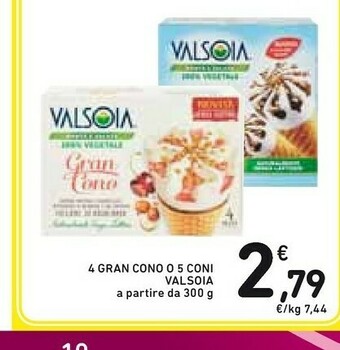 Conad Valsoia 4 Gran Cono offerta