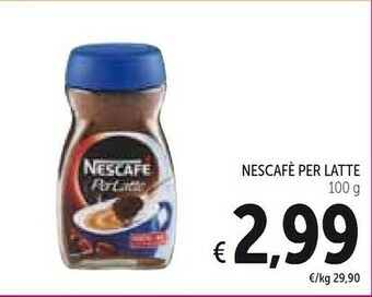 Conad Nescafé PerLatte 110 G offerta