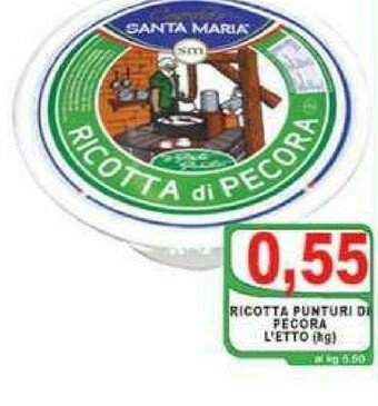 Gros Santa maria Ricotta offerta
