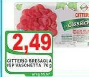 Gros Citterio Bresaola offerta