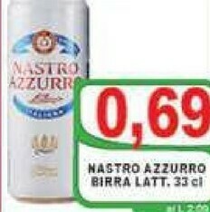 Gros Nastro Azzurro Birra offerta