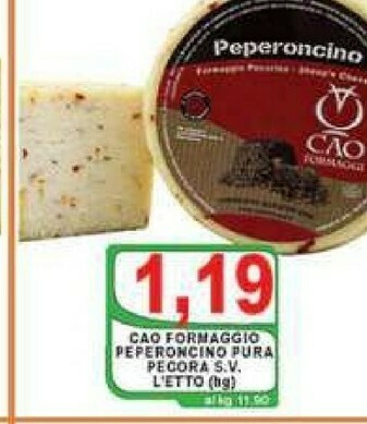 Gros Pecorino offerta