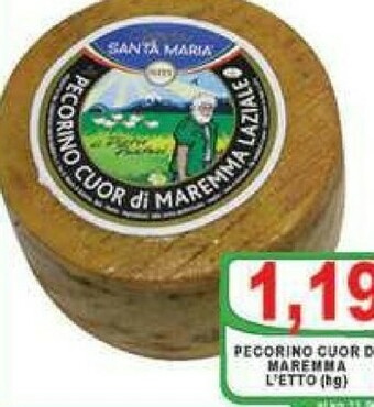 Gros Santa maria Pecorino offerta