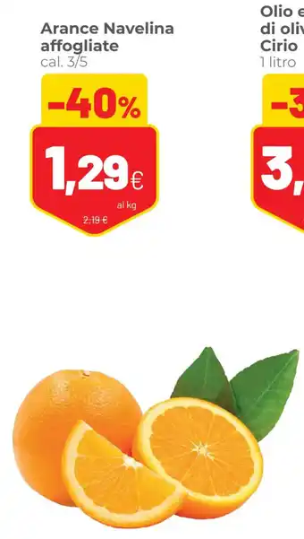 Coop Arance Navelina affogliate offerta