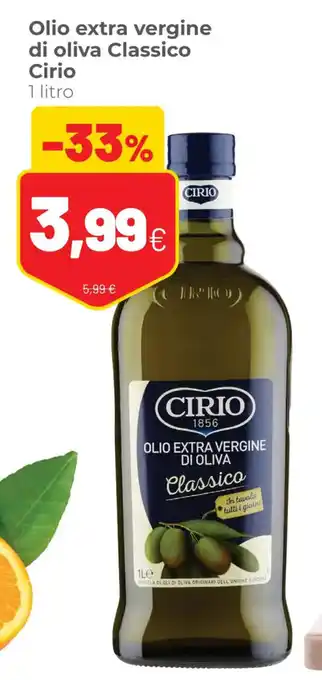 Coop Olio extra vergine di oliva Classico Cirio 1 litro offerta