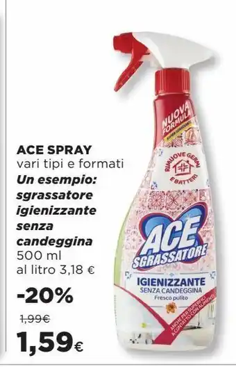 Ipercoop Ace spray offerta