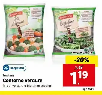 Lidl Contorno verdure offerta