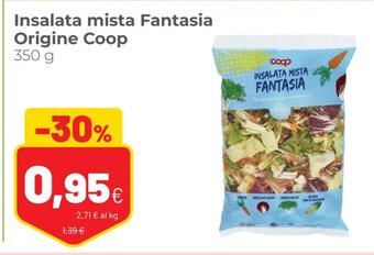 Coop Insalata mista Fantasia Origine Coop 350 g offerta