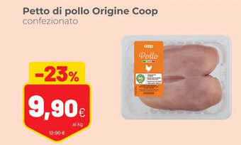 Coop Petto di pollo Origine Coop confezionato offerta