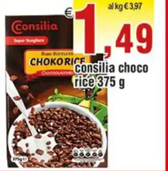 Idromarket Consilia Choco rice 375g offerta