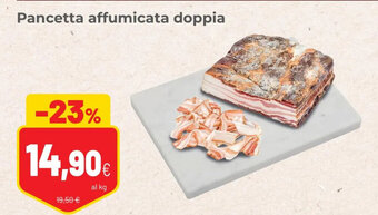 Coop Pancetta affumicata doppia offerta