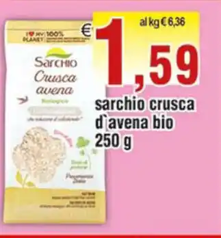 Sarchio Crusca d'Avena bio 250g