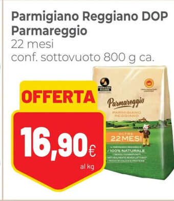 Coop Parmigiano Reggiano DOP Parmareggio 22 mesi conf. sottovuoto 800 g ca. offerta