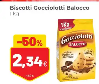 Coop Gocciolotti Biscotti Balocco 1 kg offerta