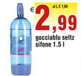 Gocciablu seltz sifone 1.5l
