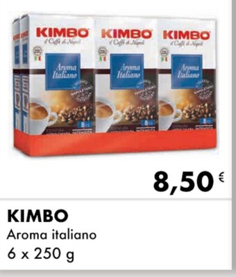 Iper Tosano Kimbo Aroma italiano 6 x 250 g offerta