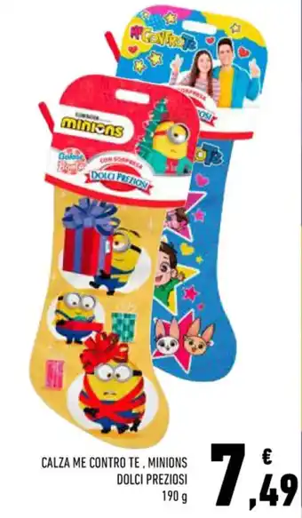 Calza Me Contro Te, Minions Dolci Preziosi 190 g