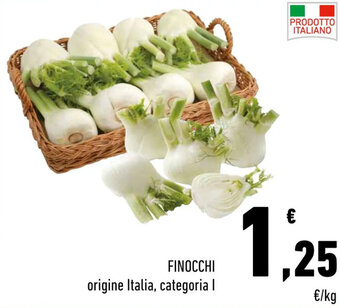 Conad Finocchi Origine Italia, Categoria l offerta