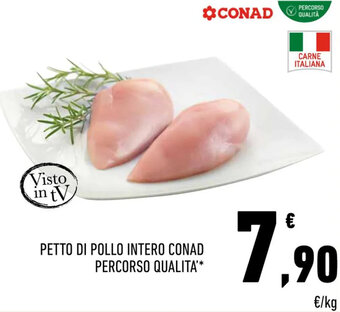 Conad Conad Percorso Qualita' Petto di Pollo Intero offerta