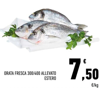 Conad Orata Fresca 300/400 Allevato Estero offerta