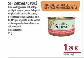 Il Gigante Schesir salad poke offerta