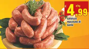Salsicce Macinate di Suino