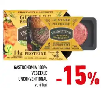 Conad Unconventional Gastronomia 100% Vegetale offerta