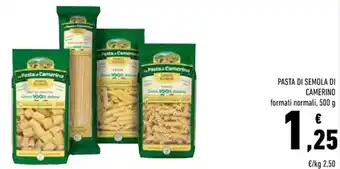Conad Pasta di Semola di Camerino Formati Normali, 500 g offerta