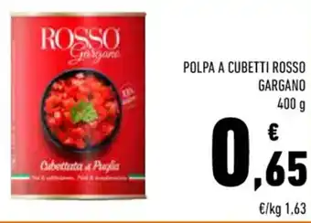 Conad Rosso Gargano Polpa A Cubetti 400 g offerta