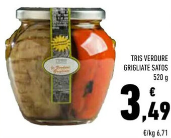 Tris Verdure Grigliate Satos 520 g