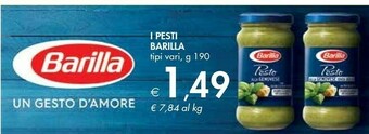 Bennet Barilla Pesto Alla Genovese 190 G offerta