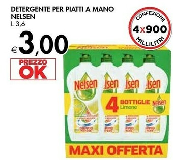 Bennet Nelsen Detergente Per Piatti A Mano offerta