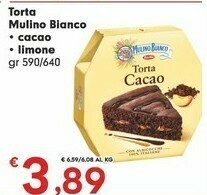 Despar Mulino Bianco Torta Cacao offerta