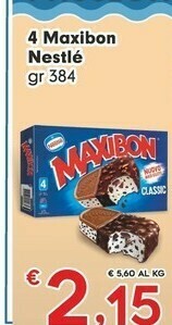 Despar Nestlè 4 Maxibon offerta