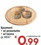 Despar Spumoni Al Prosciutto/ Al Tonno offerta