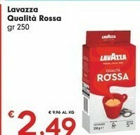 Despar Lavazza Qualita Rossa 250 G offerta
