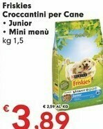 Despar Purina Friskies Croccantini Per Cane Junior offerta