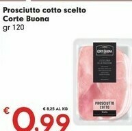 Despar Corte Buona Prosciutto Cotto Scelto offerta