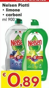 Despar Nelsen Piatti Limone Carboni offerta